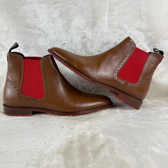 Carlos by Carlos Santana Mantra Chelsea Boots Men\'s Size 9.5 D Tan main image 5